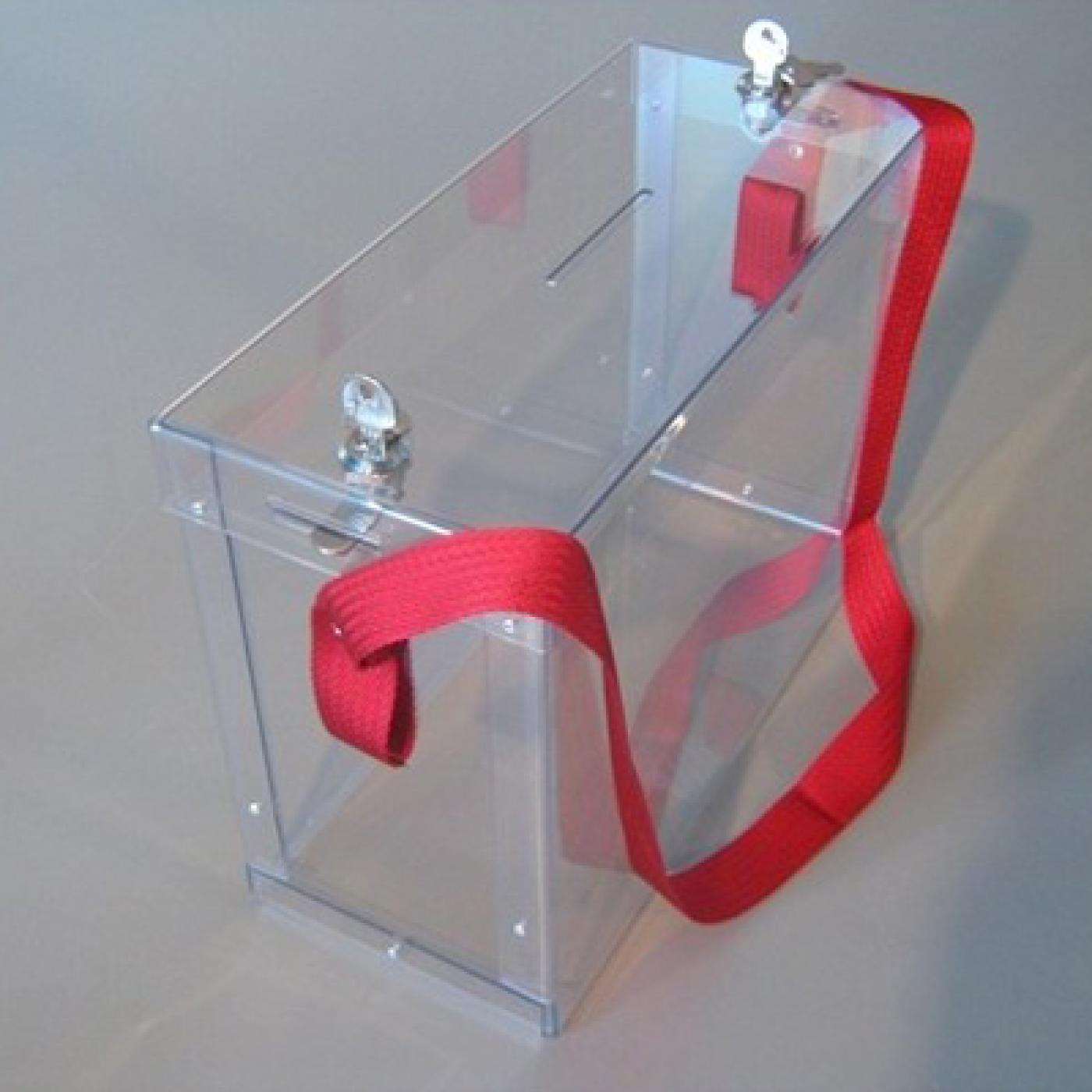 Urne PET Portable Avec Serrure